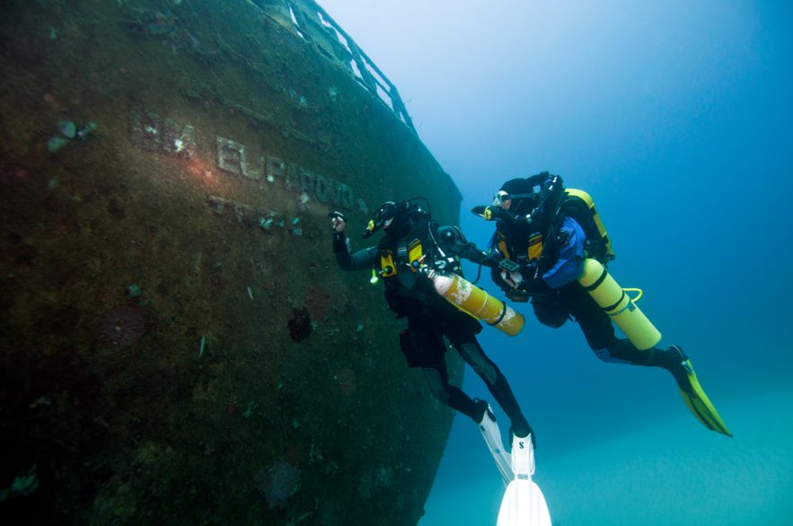 Technical Diving - Phuket Tec Rec Wreck Tec main